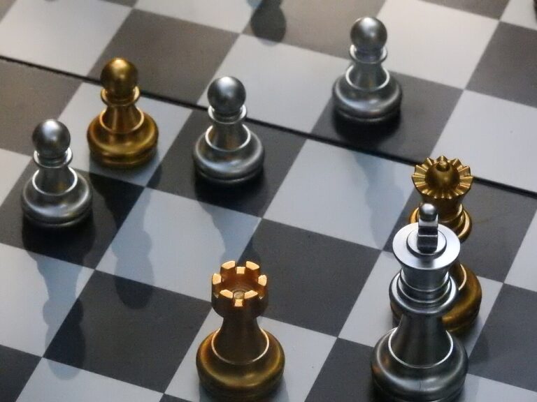 Gold-Silver Chess Set