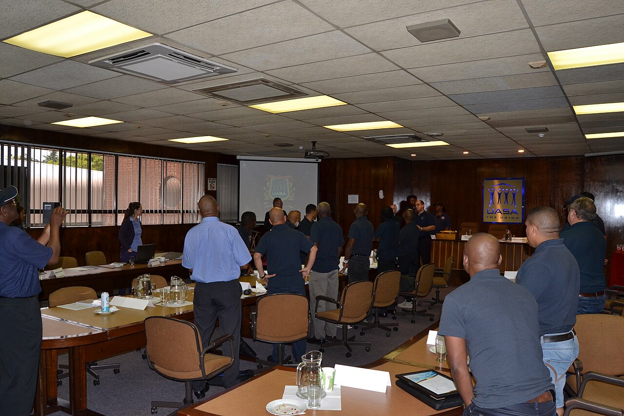 UASA NEC meeting in main boardroom