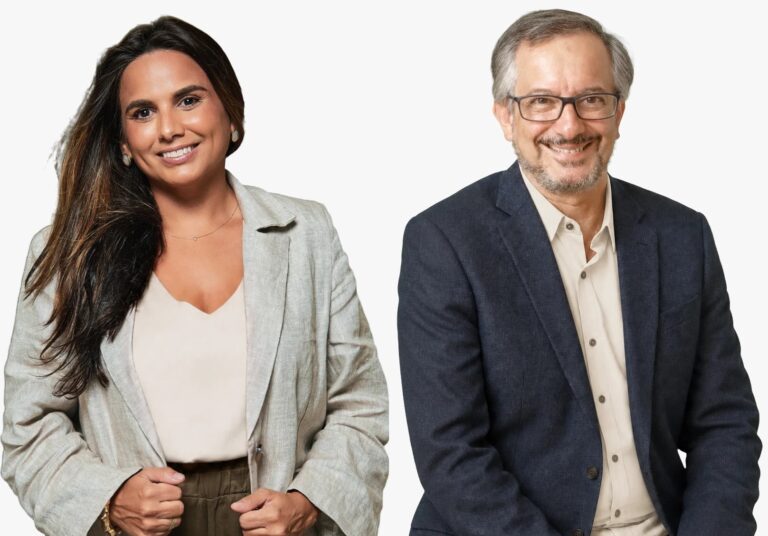 Fabiana Falcone e Nelson Campelo, fundadores da Synapser