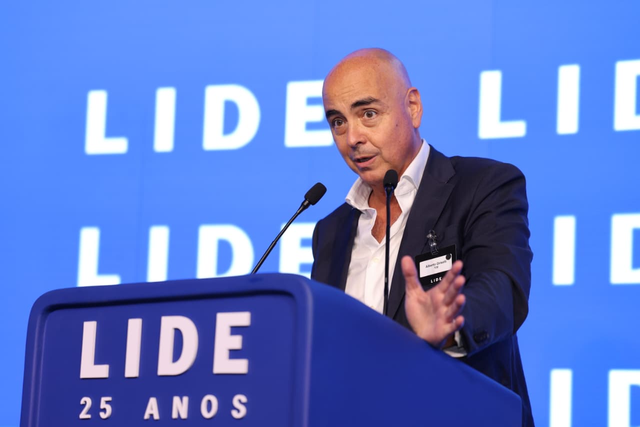 Alberto Griselli, CEO da TIM Brasil, no 25º Fórum Empresarial LIDE