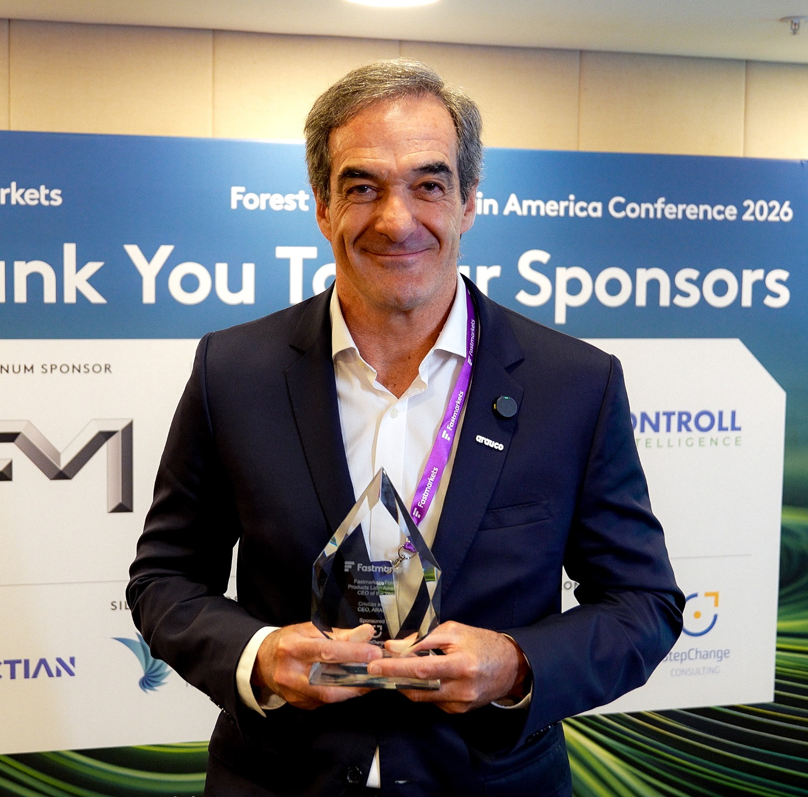 Cristián Infante, CEO da Arauco
