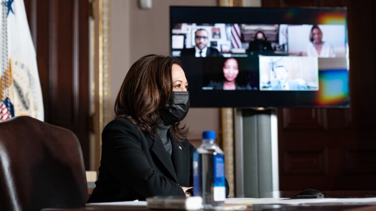 Kamala Harris meeting with small business owners - 2021-01-22