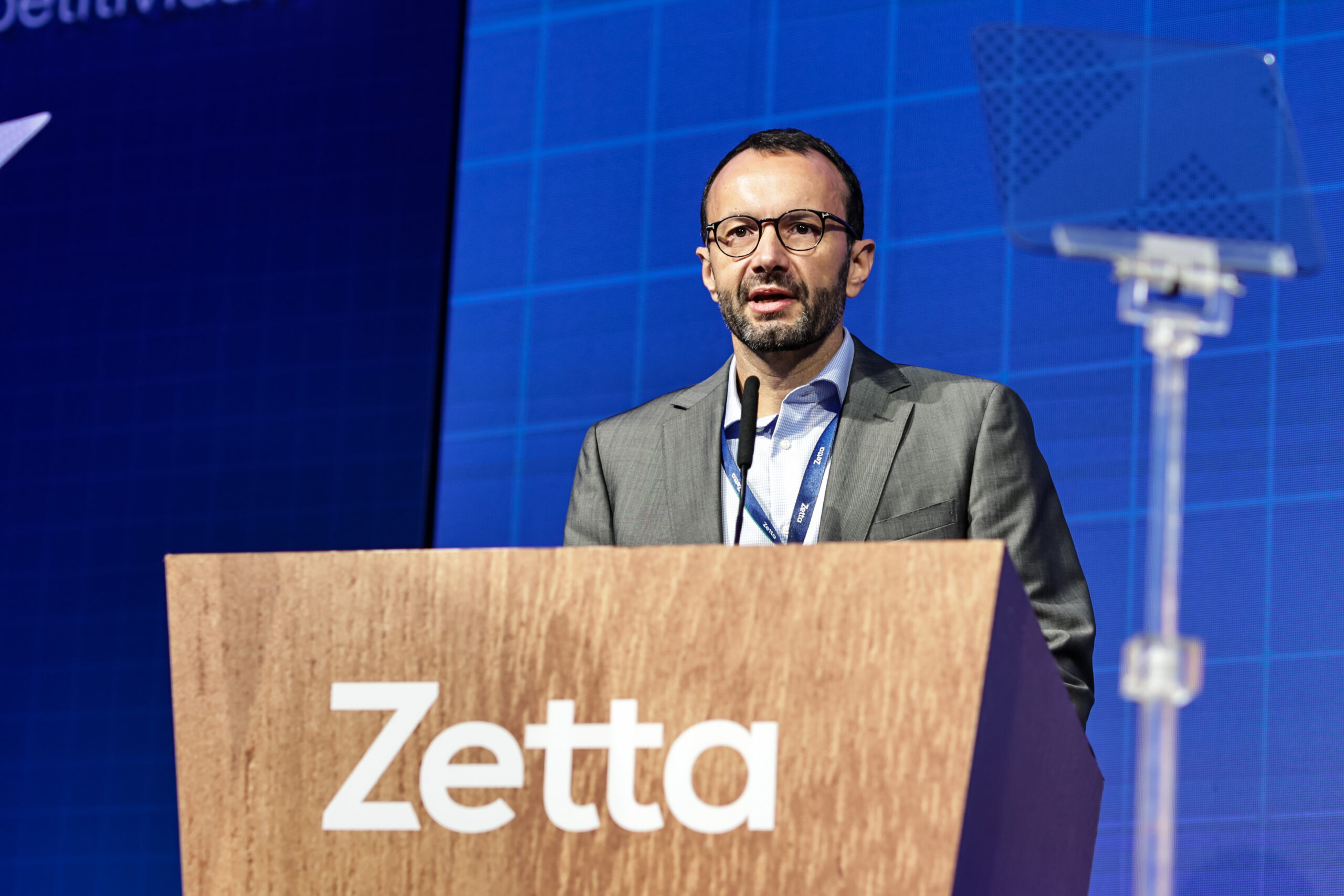 Eduardo Lopes, presidente da Zetta, no lançamento do estudo, durante o Zetta Summit
