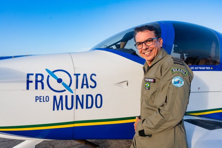Alex Frota, o Alex Bacana, do projeto Frotas Pelo Mundo