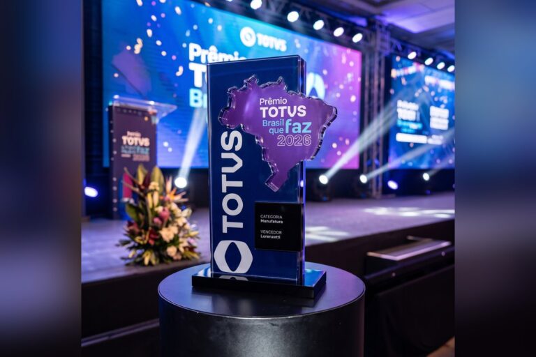 Lorenzetti conquista o Prêmio TOTVS Brasil que FAZ 2026 na categoria Manufatura